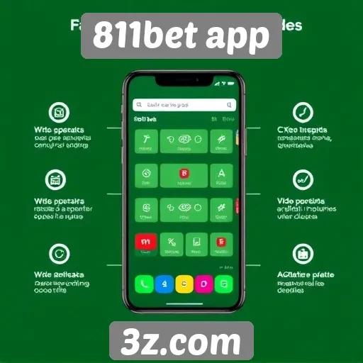 Avaliação das funcionalidades do 811bet app